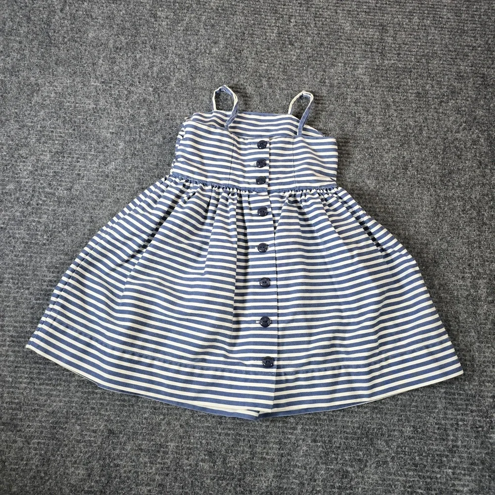Polo Ralph Lauren Striped Dress Girls Size 3T Adjustable Straps